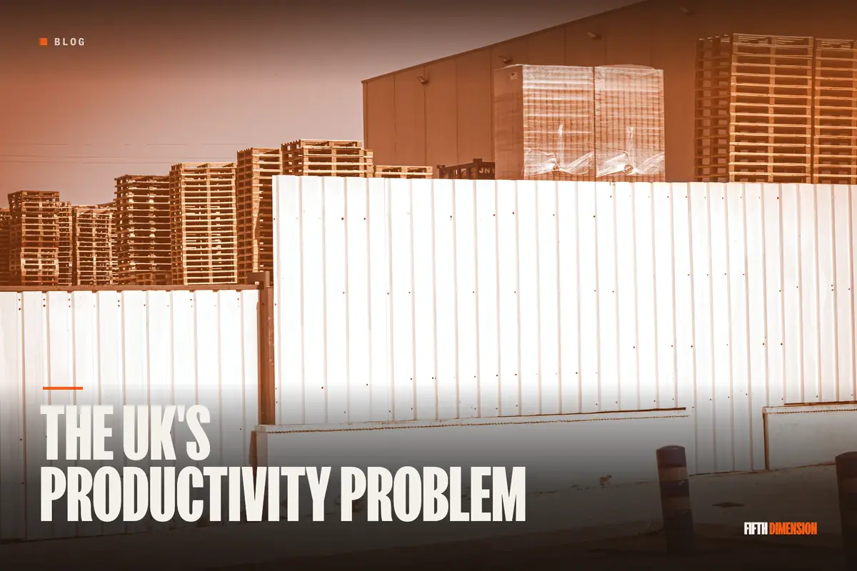 Editorial cover for “The solution to the UK’s productivity problem doesn’t have to run on rails”