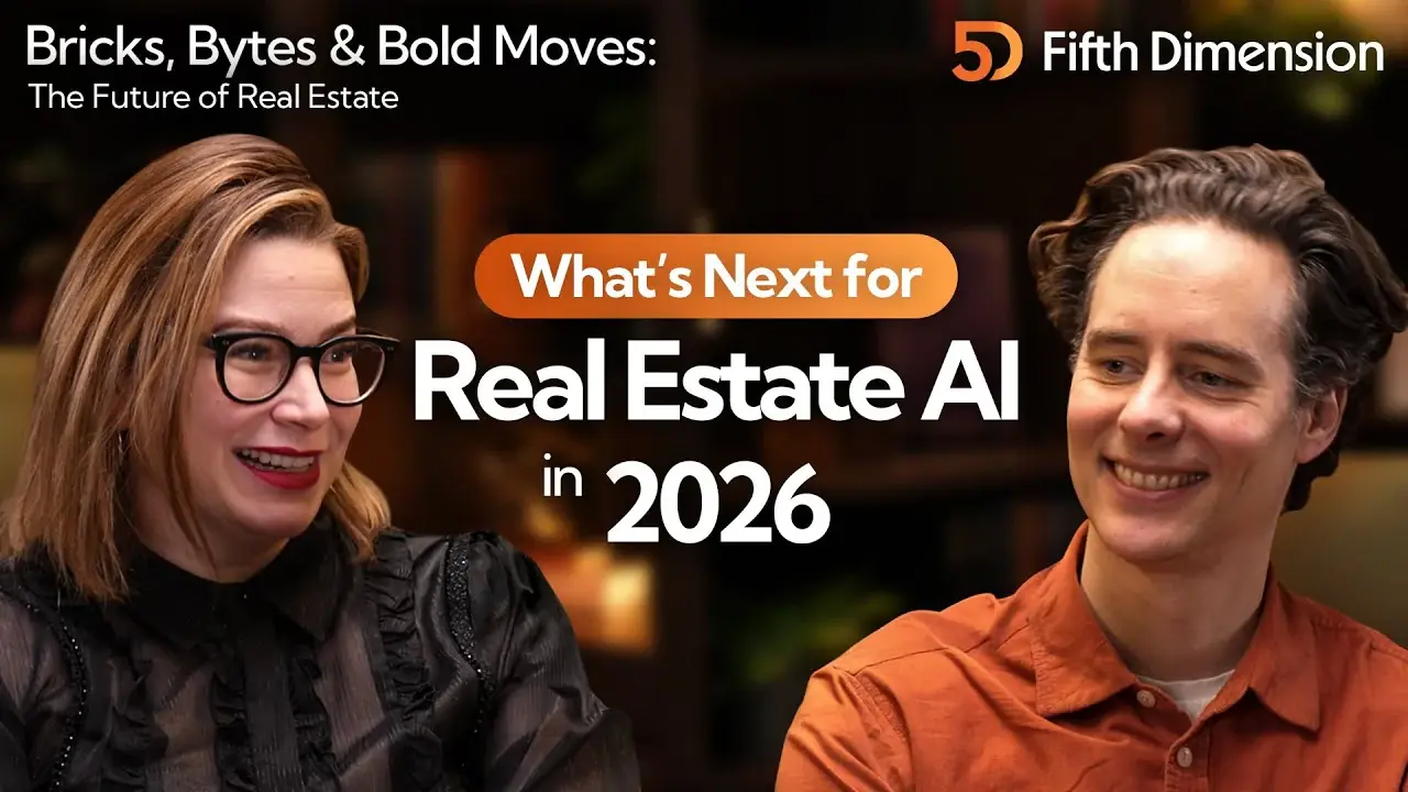 Editorial cover for “Episode 16: Dr Kate Jarvis & Johnny Morris 2025 Wrap-Up: AI Agents, ROI, and What's Next for Real Estate in 2026”